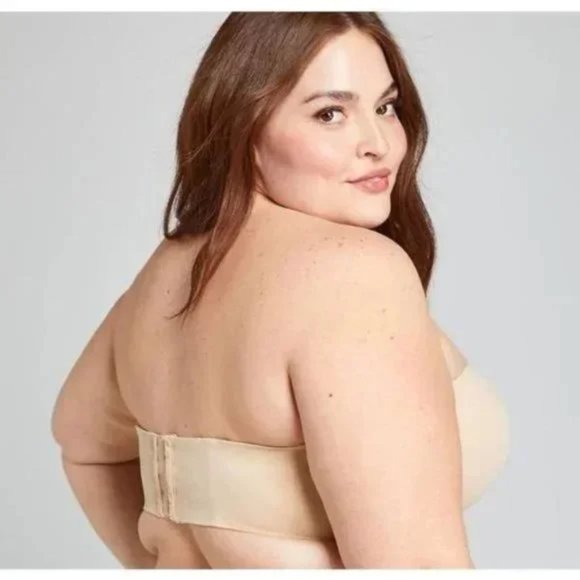 Lane Bryant Cacique Lightly Lined Multi Way Strapless Bra 44G - Picture 3 of 6